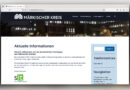 Märkischer Kreis geht mit provisorischer Website online