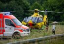 Mann erlitt schwere Beinverletzungen bei Traktor-Unfall