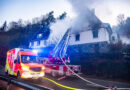 Mann stirbt bei Hausbrand, mutige Ersthelfer teils schwer verletzt