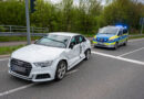 Trecker-Kollision auf Autobahnzubringer