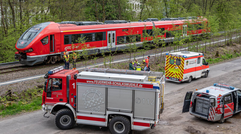 Bahnunfall stoppt RB52 — 80 Fahrgäste betroffen