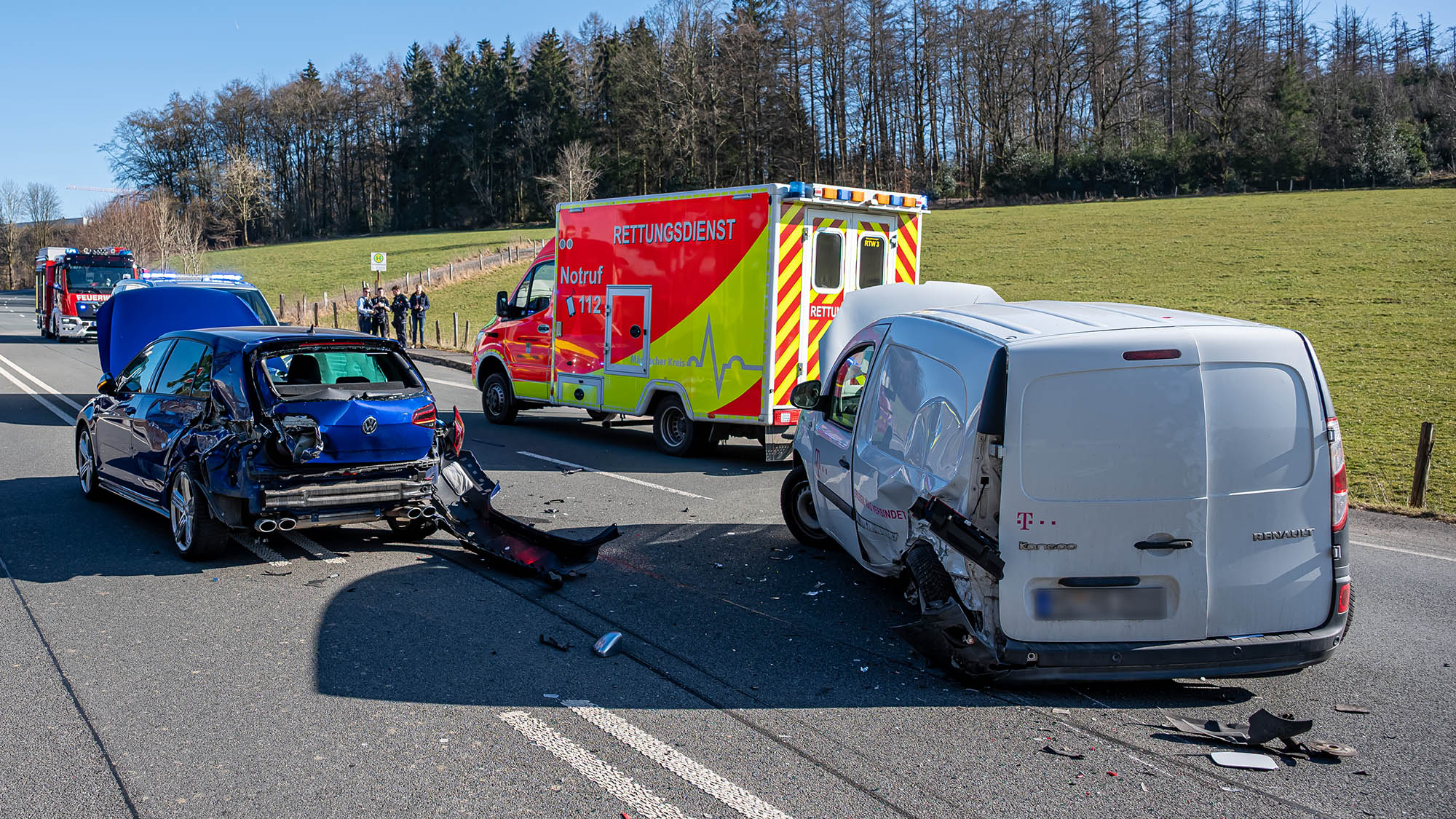 B229-Unfall: Polizei vermutet illegales Straßenrennen - Mein Kierspe