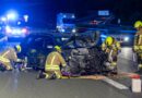 Drei Insassen nach A45-Unfall ins Krankenhaus