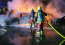 Autos in Industriegebiet abgebrannt